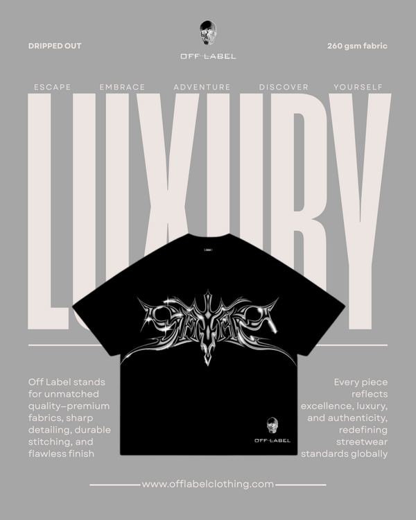 Off label x 3d caligraphy