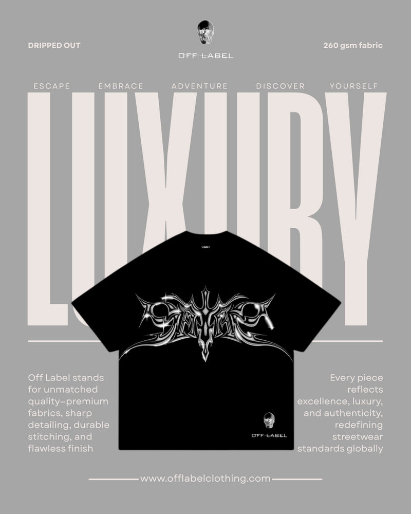 Off label x 3d caligraphy
