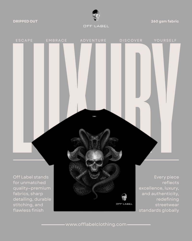 Off label x 3d Skull Axe Snake