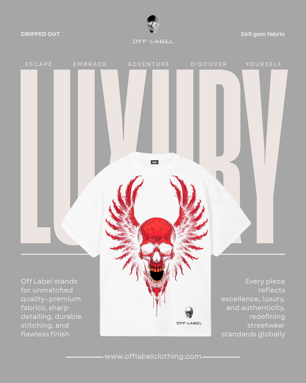 Off label x Skull wings