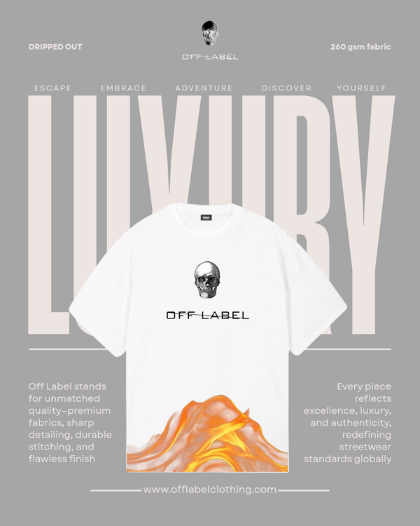 Off label × Orange flames