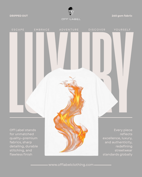 Off label × Orange flames