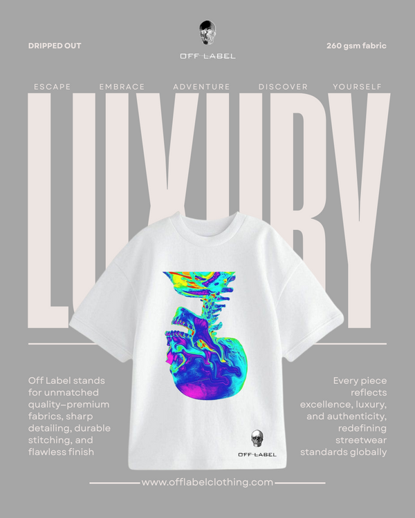 Off label x Gradient skull