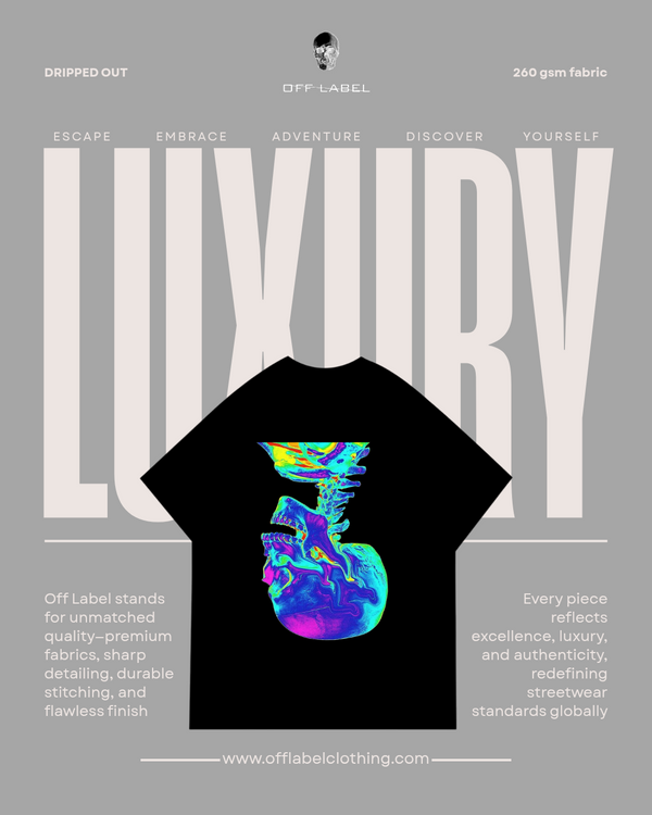 Off label x Gradient skull