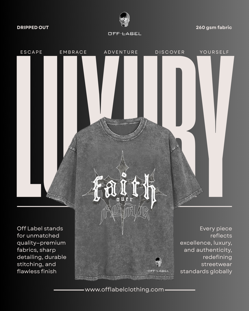 Off label x Faith (Acid wash)
