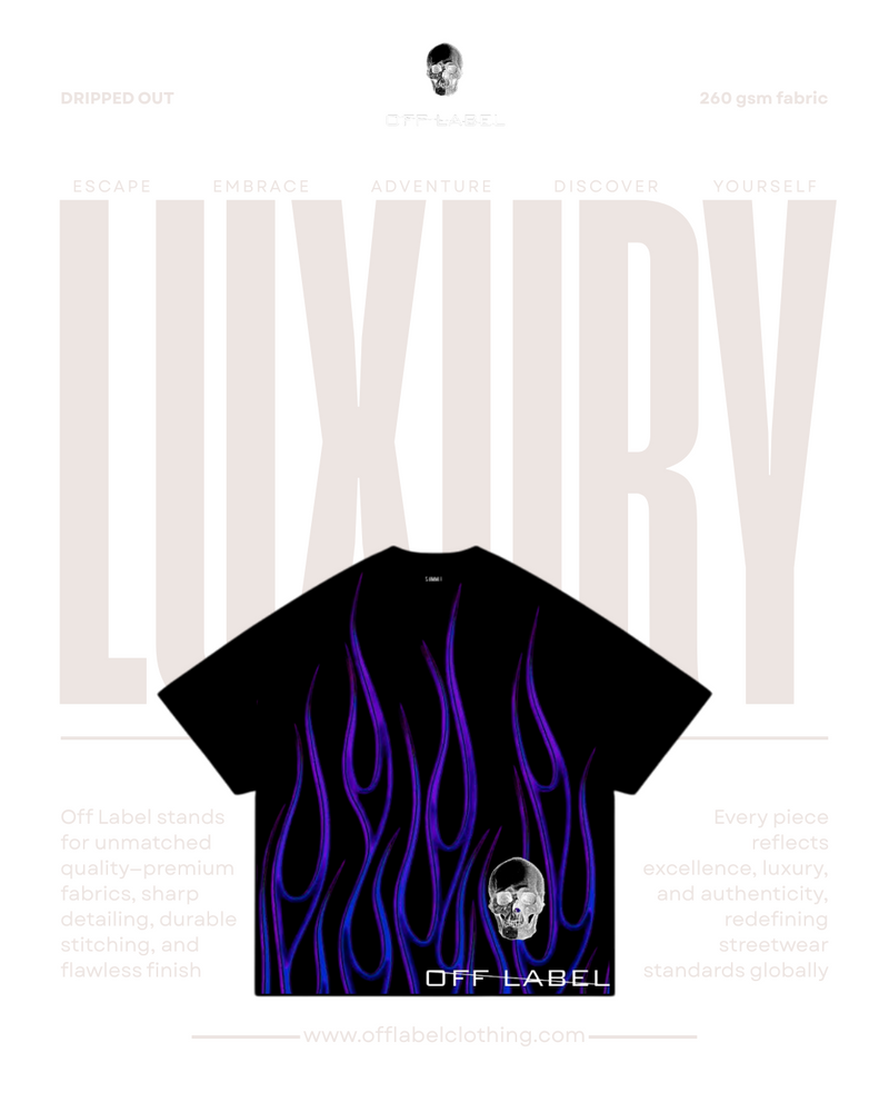 Off label × Blue flamingo