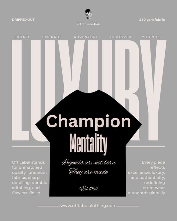 Off label x Champion Mentality